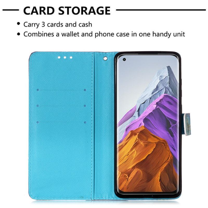 Flipové Puzdro Xiaomi Mi 11 Pro Zlaté Motýle