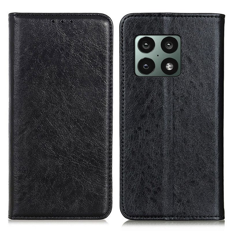 Flipové Puzdro OnePlus 10 Pro 5G Kožené Puzdro Textúra Kože