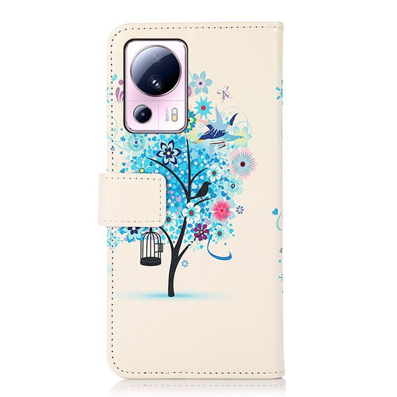 Flipové Puzdro Xiaomi 13 Lite Kvitnúci Strom