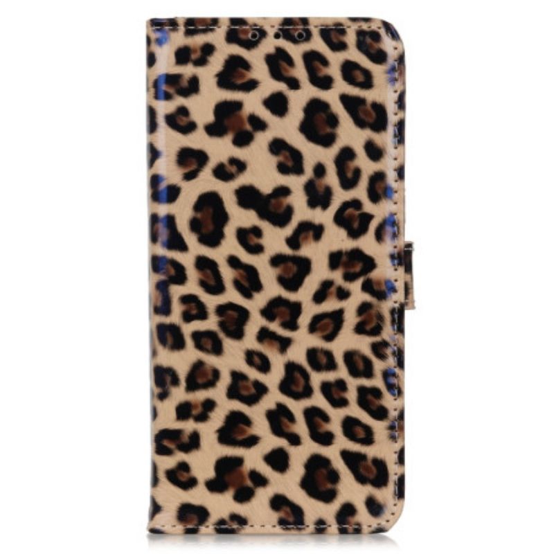 Kožené Puzdro Xiaomi 13 Lite Leopard