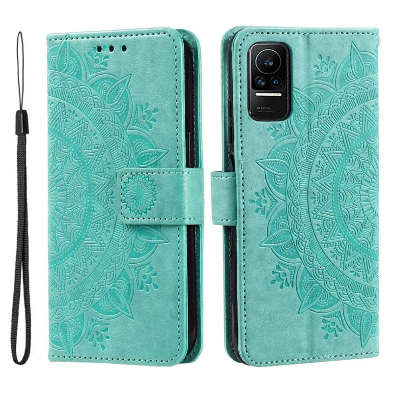 Peňaženkový Kryt Xiaomi 13 Lite Mandala Sun So Šnúrkou