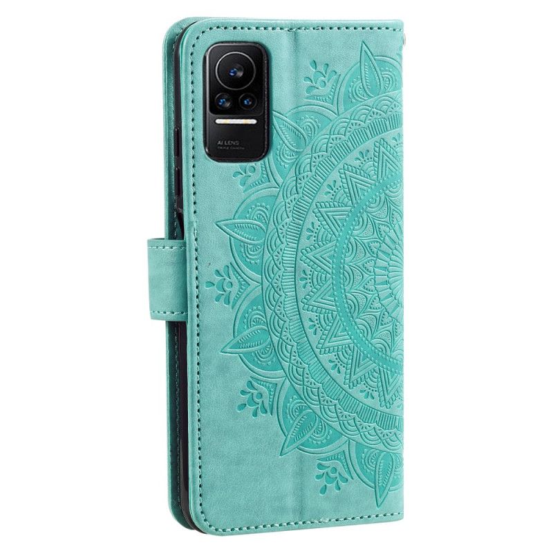 Peňaženkový Kryt Xiaomi 13 Lite Mandala Sun So Šnúrkou