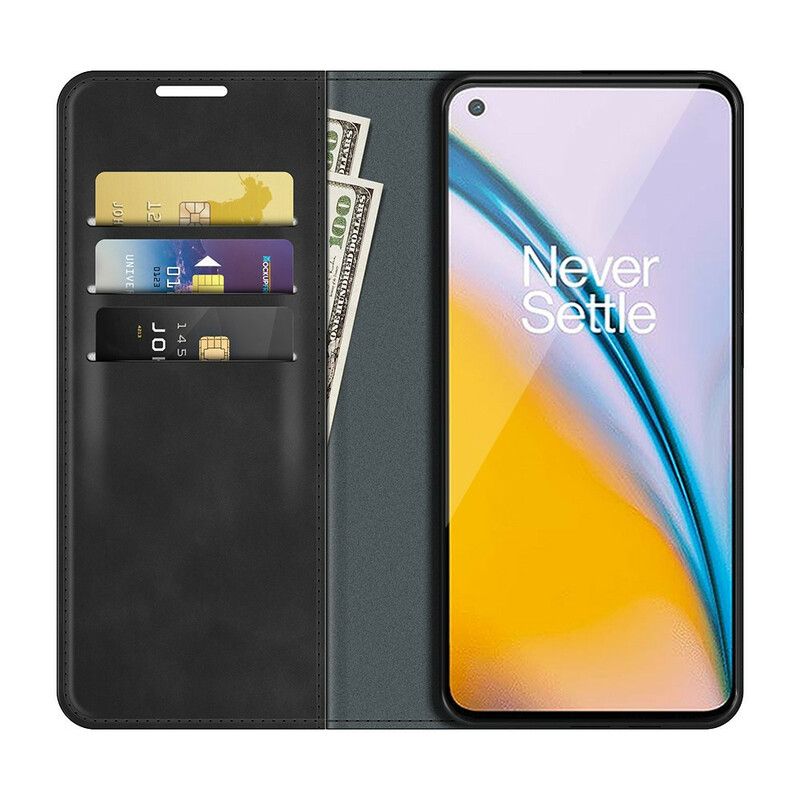Flipové Puzdro OnePlus Nord 2 5G Kožené Puzdro Dotyk Pokožky