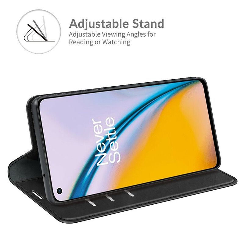 Flipové Puzdro OnePlus Nord 2 5G Kožené Puzdro Dotyk Pokožky