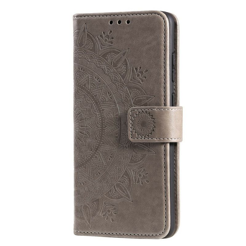 Kožené Puzdro OnePlus Nord 2 5G Slnečná Mandala