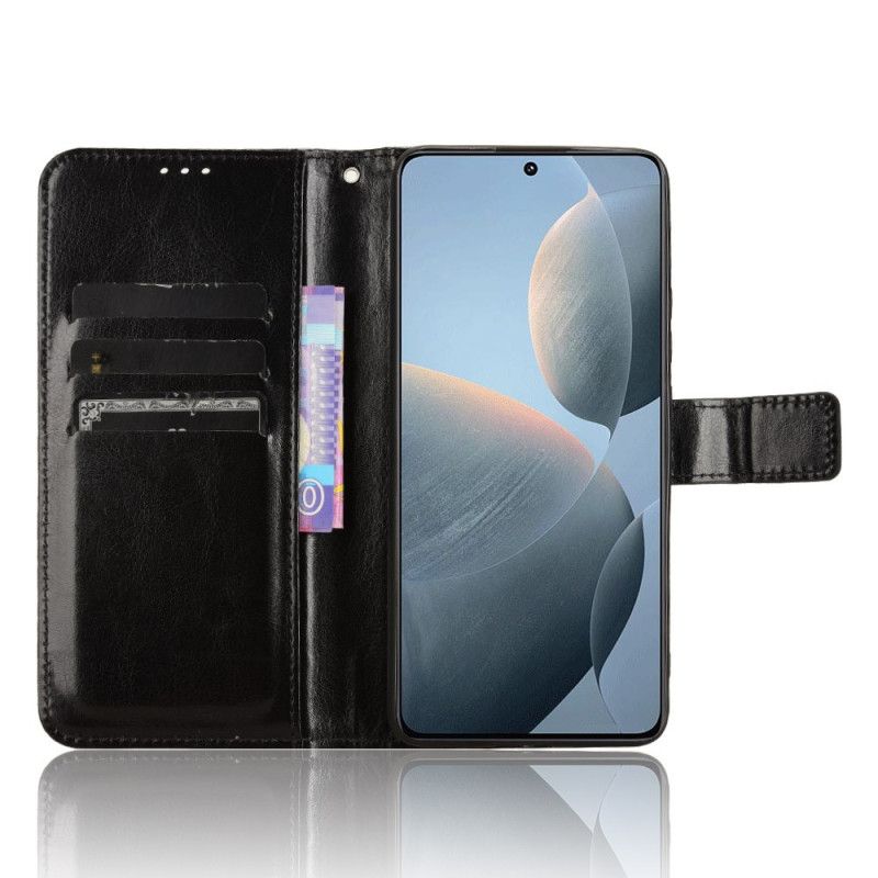 Puzdro Na Poco X6 Pro 5g Krikľavá Umelá Koža S Remienkom