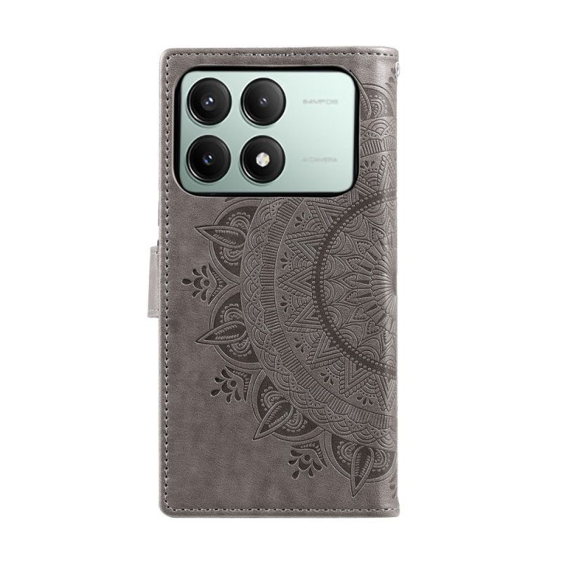 Puzdro Poco X6 Pro 5g Mandala Slnko S Remienkom