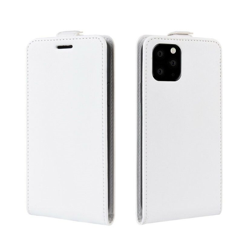 Flipové Puzdro iPhone 11 Pro Kožené Puzdro Skladacie Retro