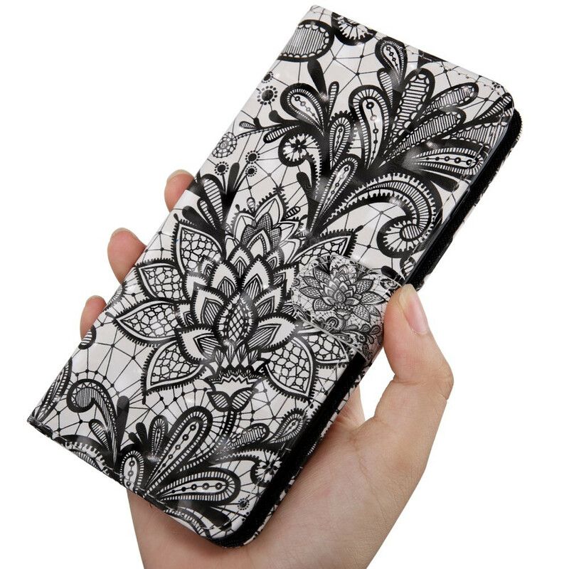 Flipové Puzdro iPhone 11 Pro Úplne Čipka
