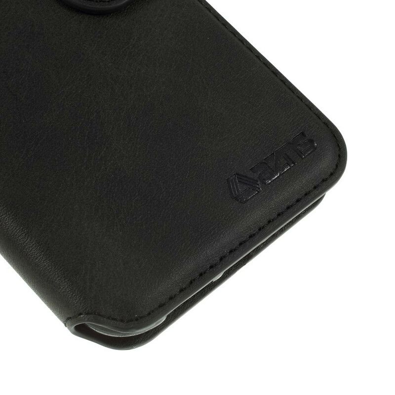 Kožené Puzdro iPhone 11 Pro Kožený Efekt Azns