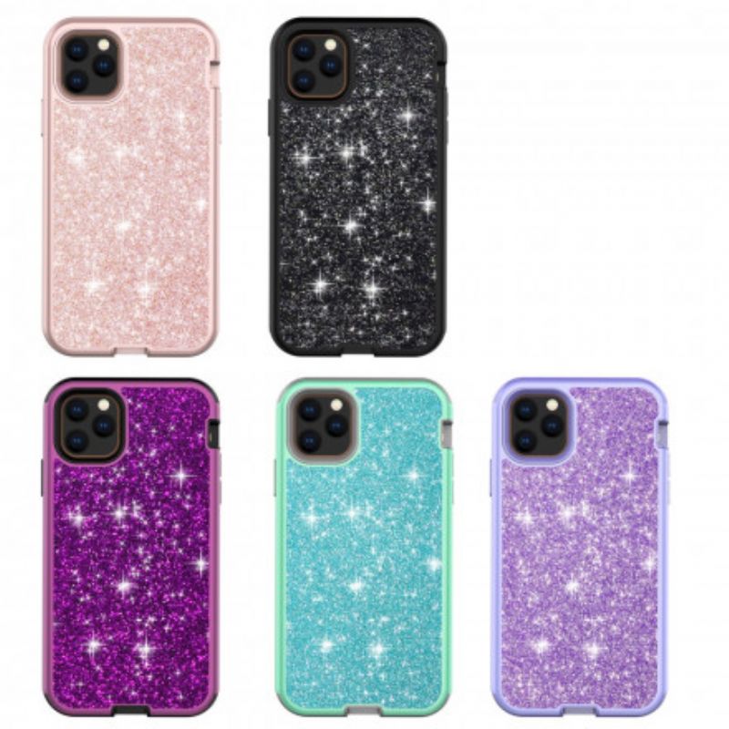 Kryt iPhone 11 Pro Glitter Hybrid