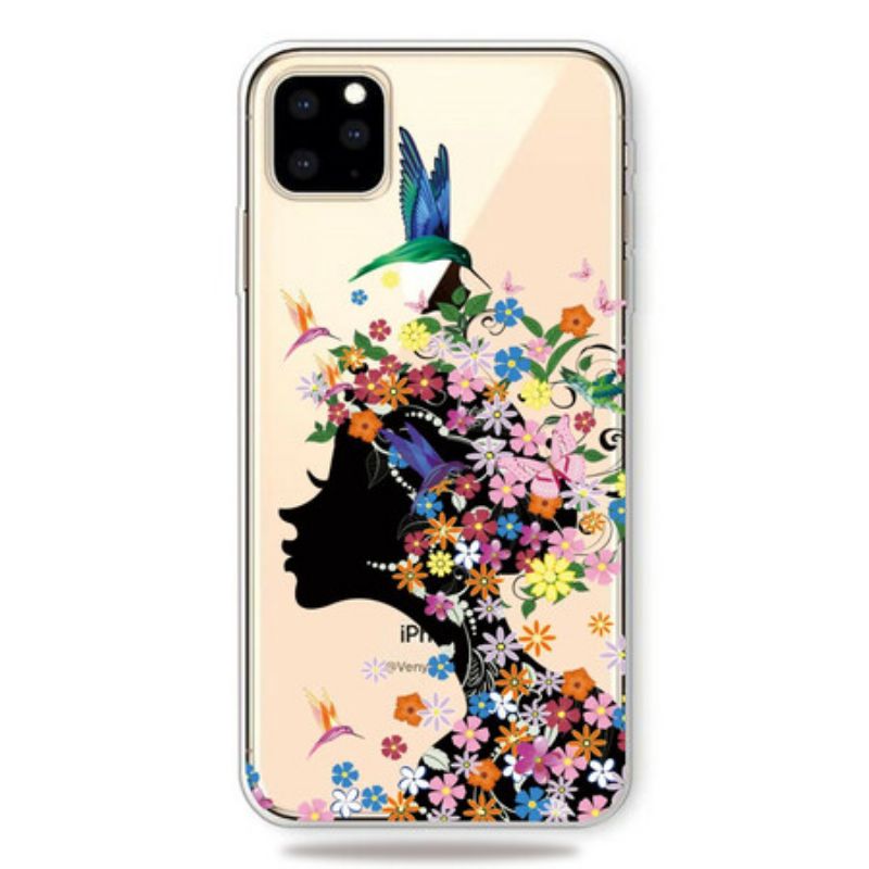 Kryt iPhone 11 Pro Krásna Kvetinová Hlava