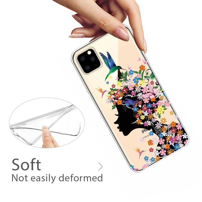 Kryt iPhone 11 Pro Krásna Kvetinová Hlava