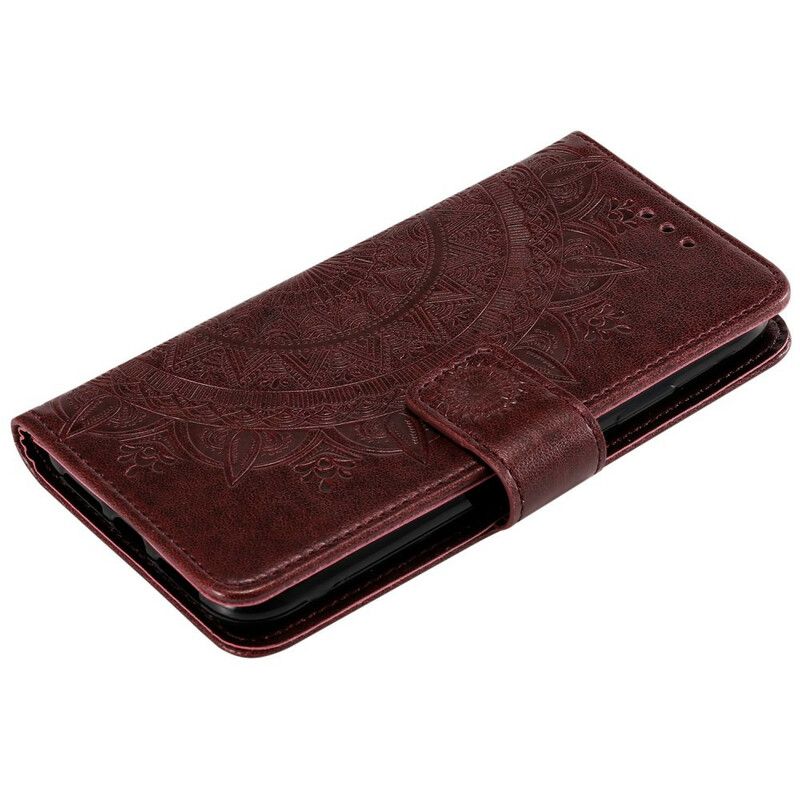 Peňaženkový Kryt iPhone 11 Pro Slnečná Mandala