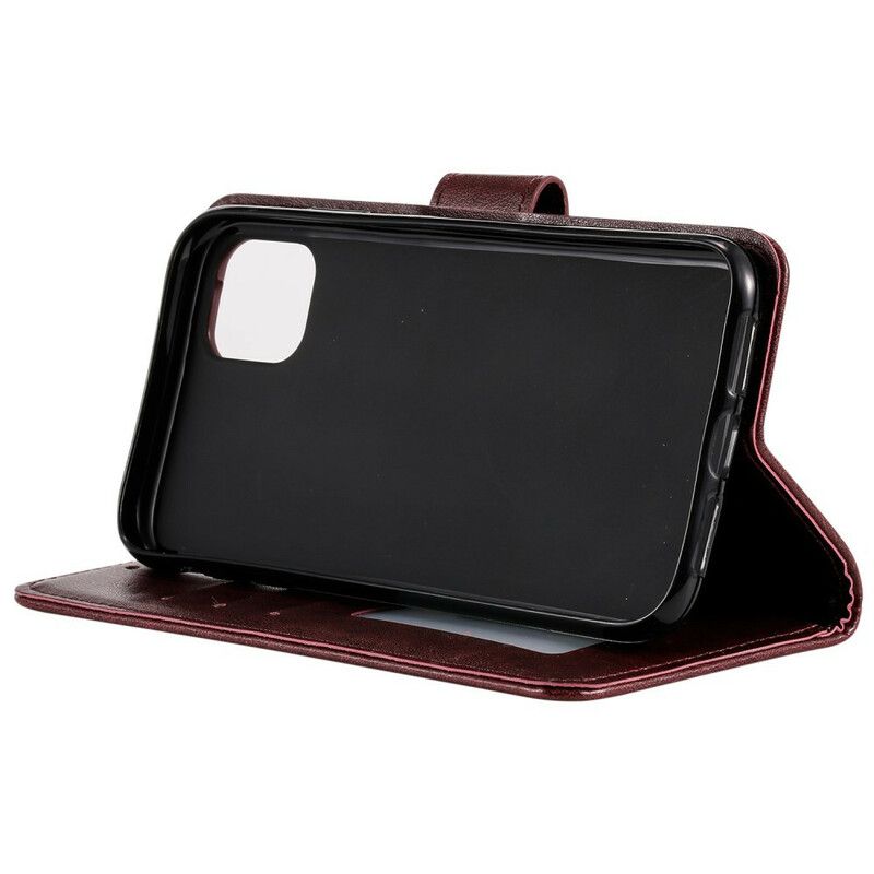 Peňaženkový Kryt iPhone 11 Pro Slnečná Mandala