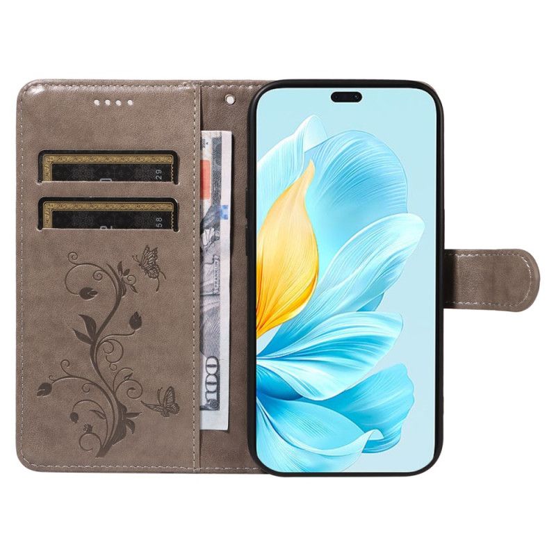 Puzdro Na Honor 200 Lite Motýle A Kvety