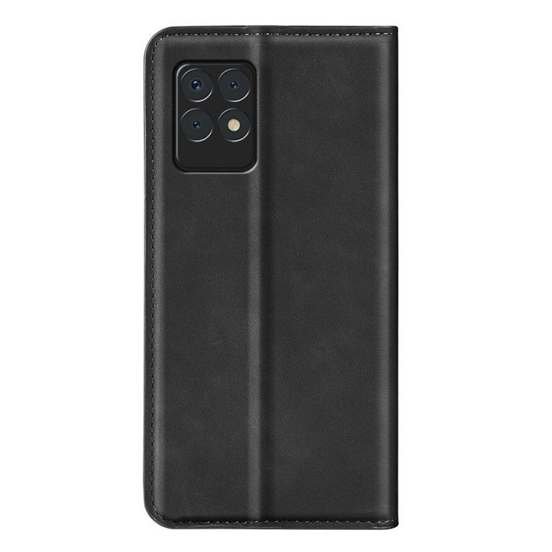 Flipové Puzdro Realme 8i Kožené Puzdro Jemnosť Pokožky Na Dotyk