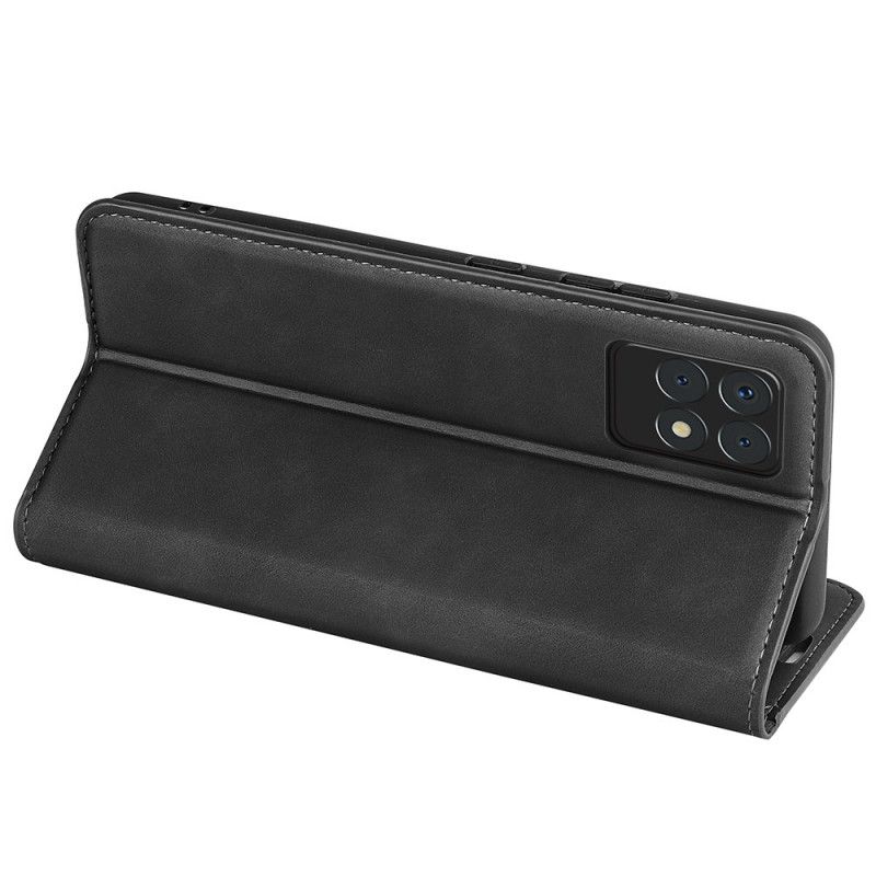 Flipové Puzdro Realme 8i Kožené Puzdro Jemnosť Pokožky Na Dotyk