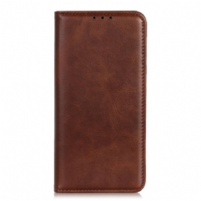 Flipové Puzdro Motorola Edge 40 Pro Kožené Puzdro Elegancia Štiepaná Koža