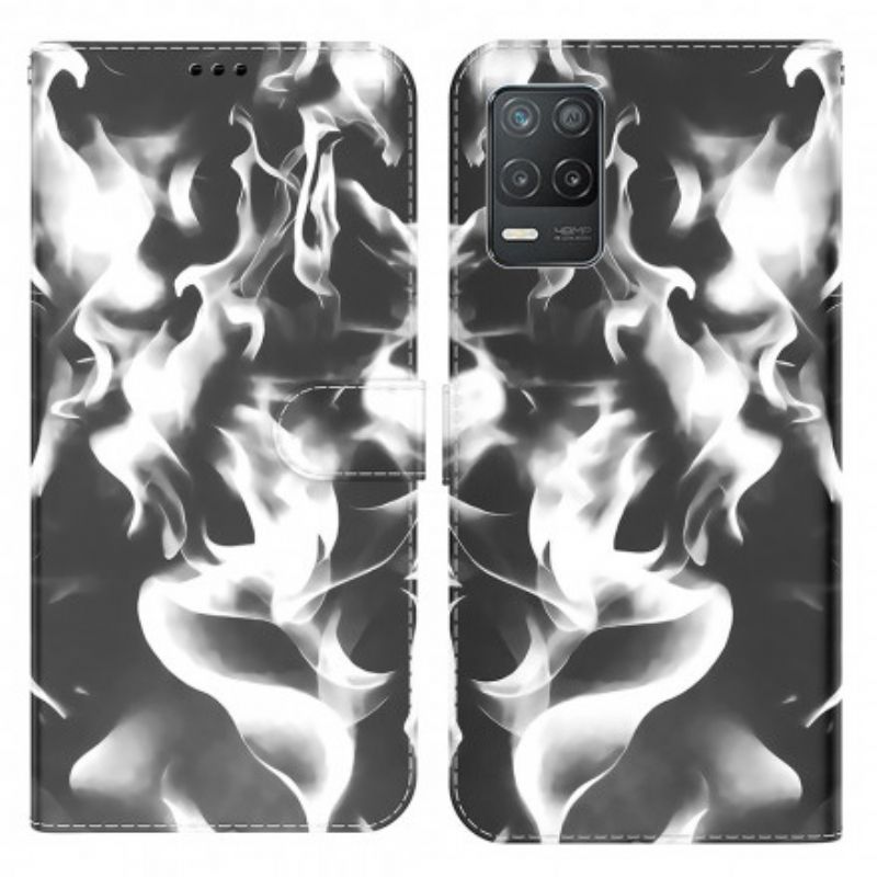 Kožené Puzdro Realme 8 5G Abstraktný Vzor