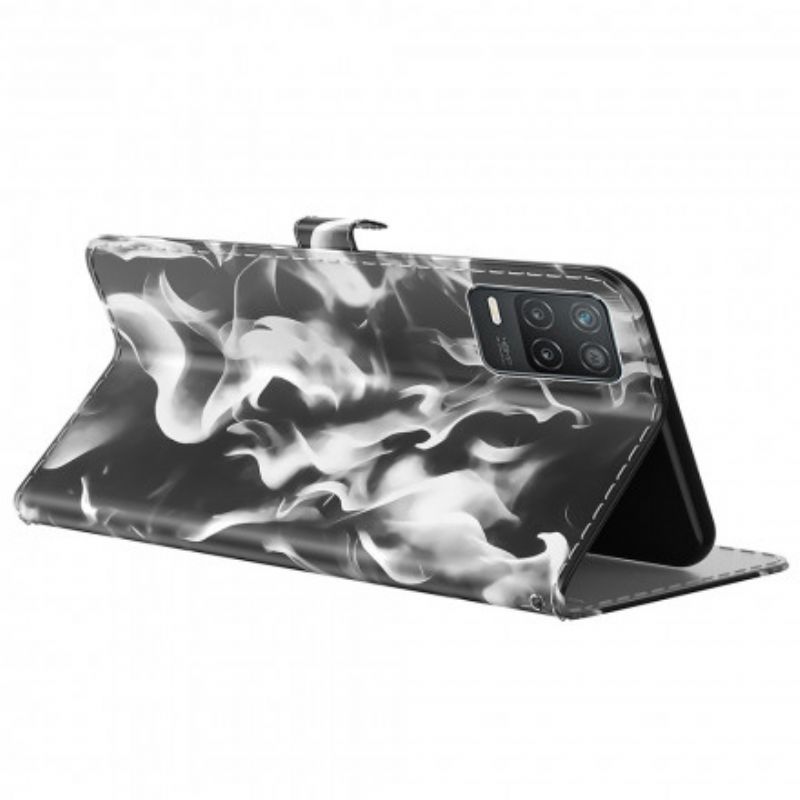 Kožené Puzdro Realme 8 5G Abstraktný Vzor