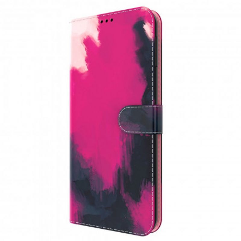 Kožené Puzdro Realme 8 5G Akvarel