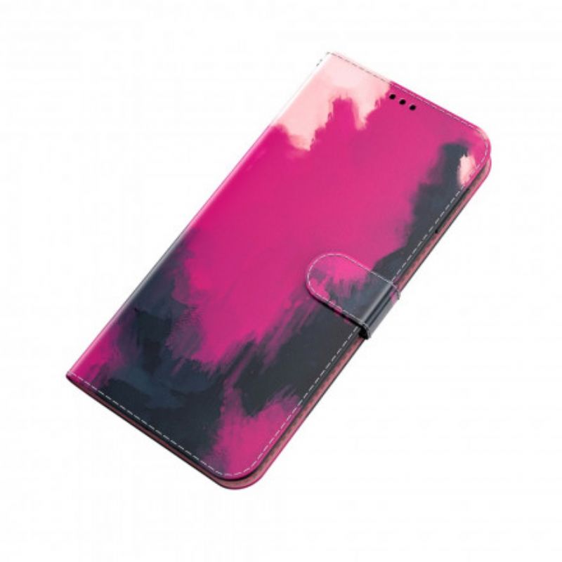 Kožené Puzdro Realme 8 5G Akvarel