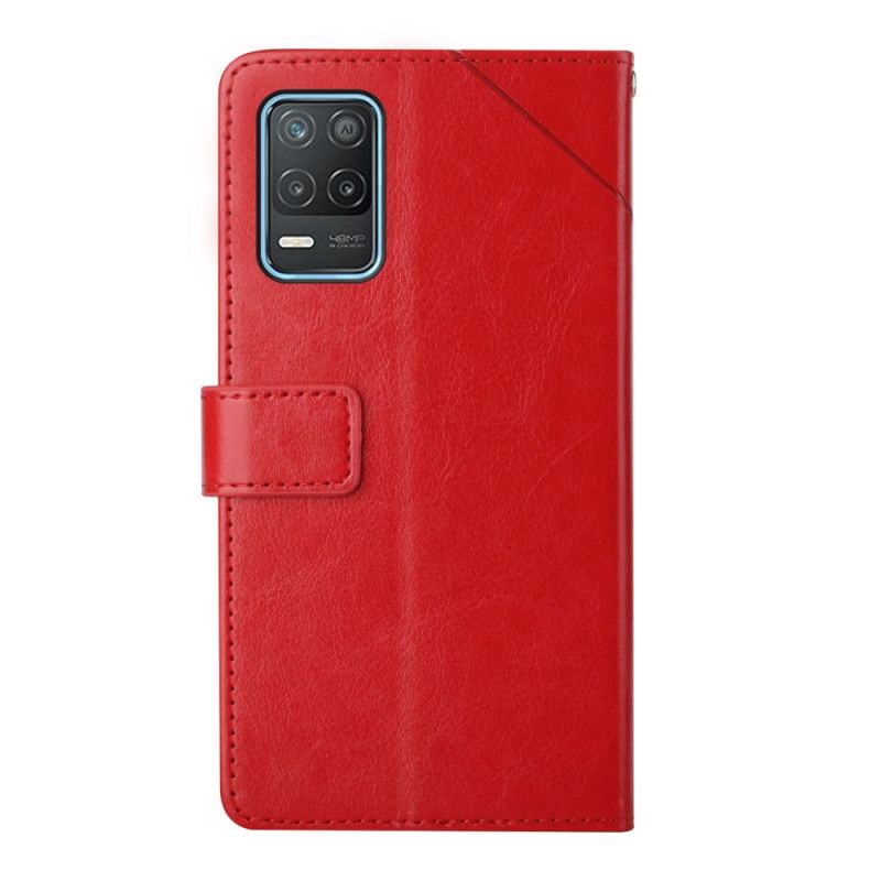 Kožené Puzdro Realme 8 5G Kožený Dizajn Geo Y