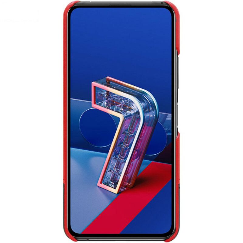 Kryt Asus Zenfone 7 / 7 Pro Kožený Efekt Série Imak Ruiyi