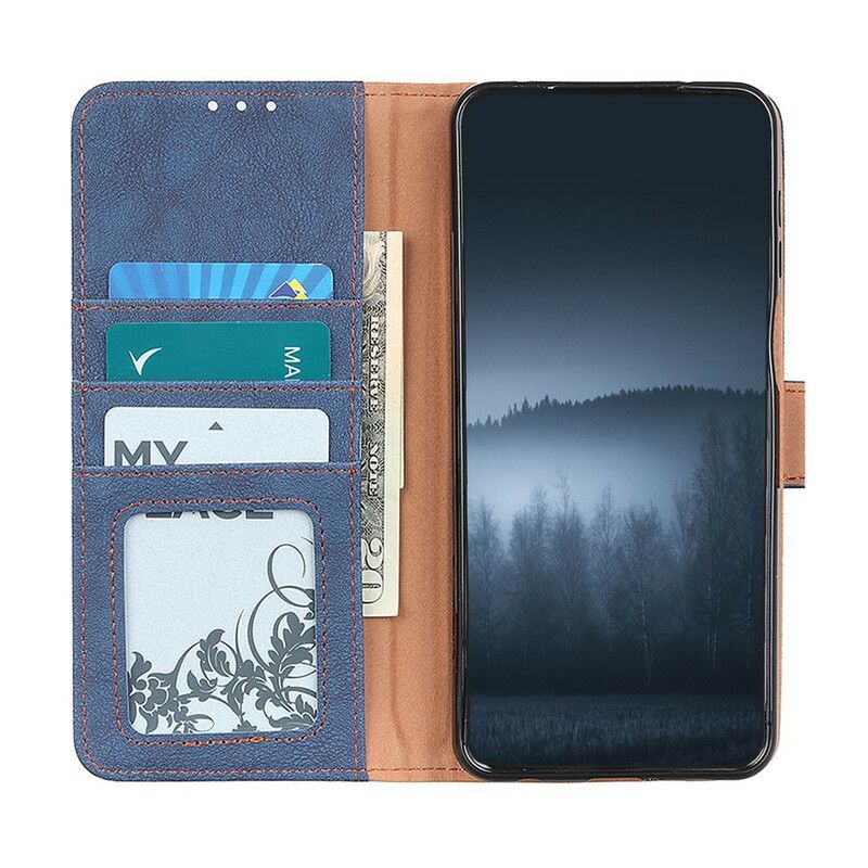 Peňaženkový Kryt Asus Zenfone 7 / 7 Pro Imitácia Kože Khazneh