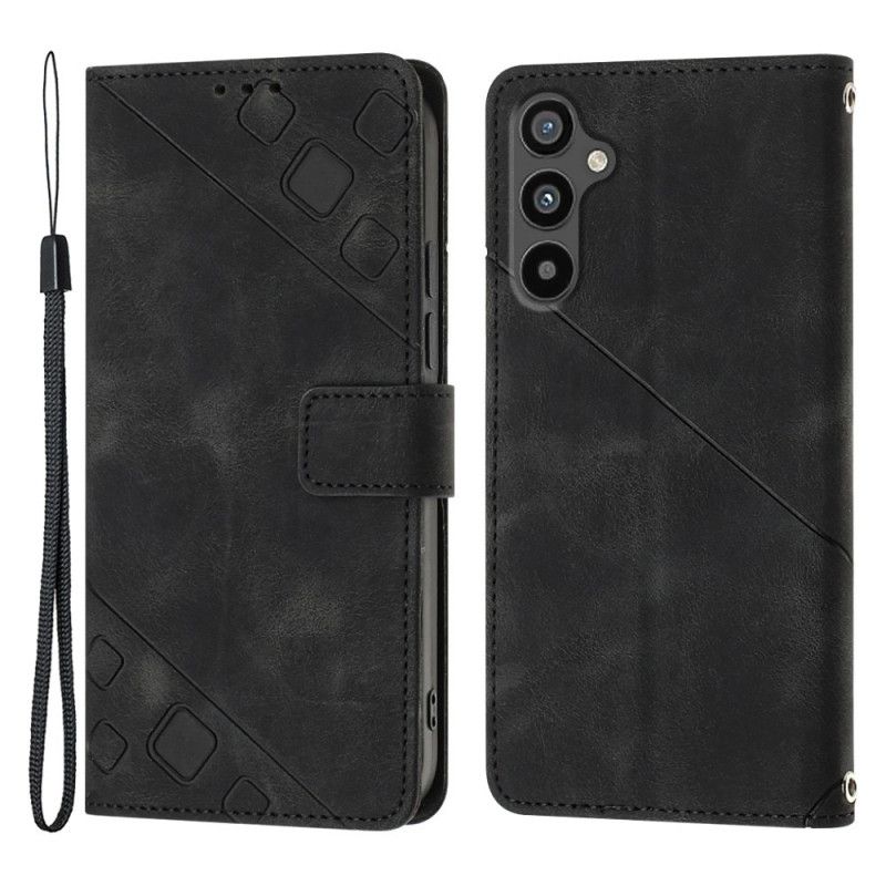 Flipové Puzdro Samsung Galaxy A34 5G Vzor 70 Strappy