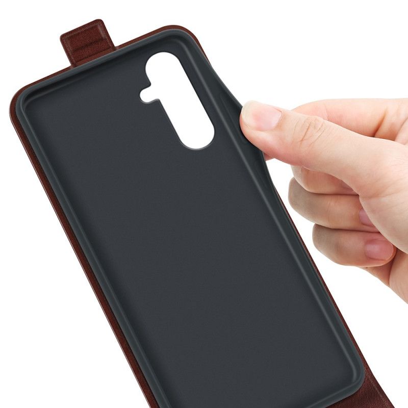 Kožené Puzdro Samsung Galaxy A34 5G Flipové Puzdro Vertikálna Klapka