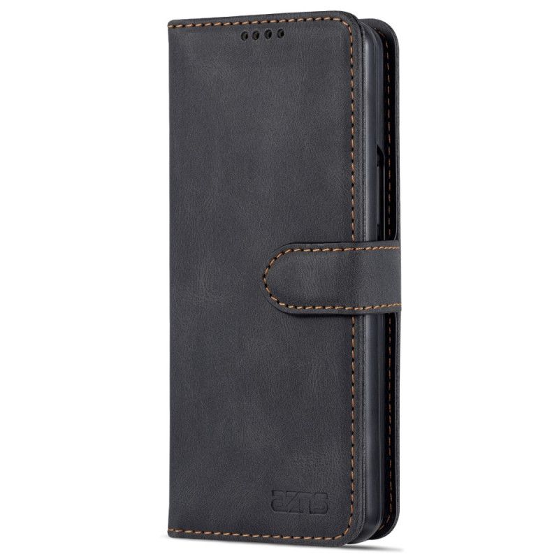 Kožené Puzdro Samsung Galaxy Z Fold 5 Kožený Efekt Azns