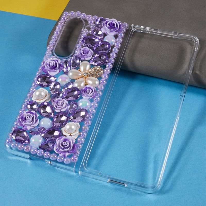 Kryt Samsung Galaxy Z Fold 5 Kvetinové Kúzla