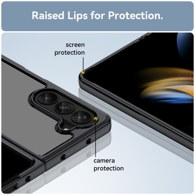 Kryt Samsung Galaxy Z Fold 5 Kryt Na Mobil Silikónové Okraje
