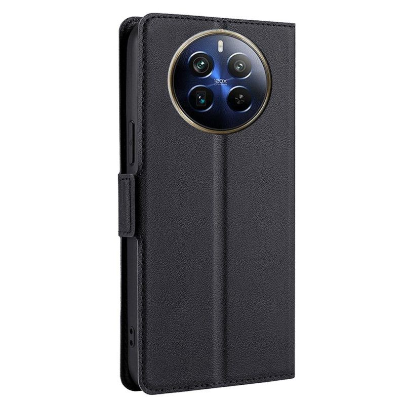 Kožené Puzdro Realme 12 Pro / 12 Pro Plus Kryt Na Mobil Bočná Magnetická Spona
