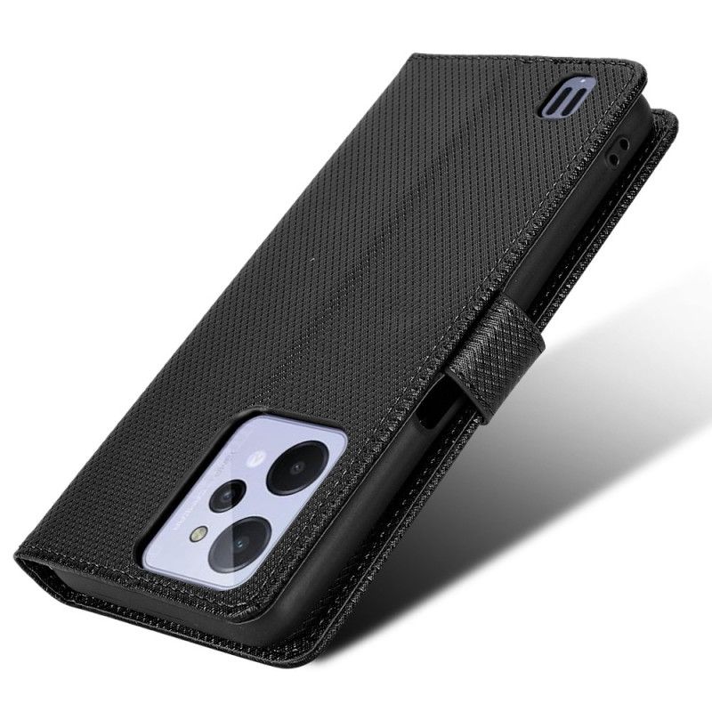 Kožené Puzdro Realme C31 Textúrovaný Efekt S Remienkom