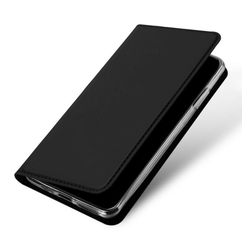 Flipové Puzdro iPhone 11 Pro Max Kožené Puzdro Skin Pro Series Dux Ducis