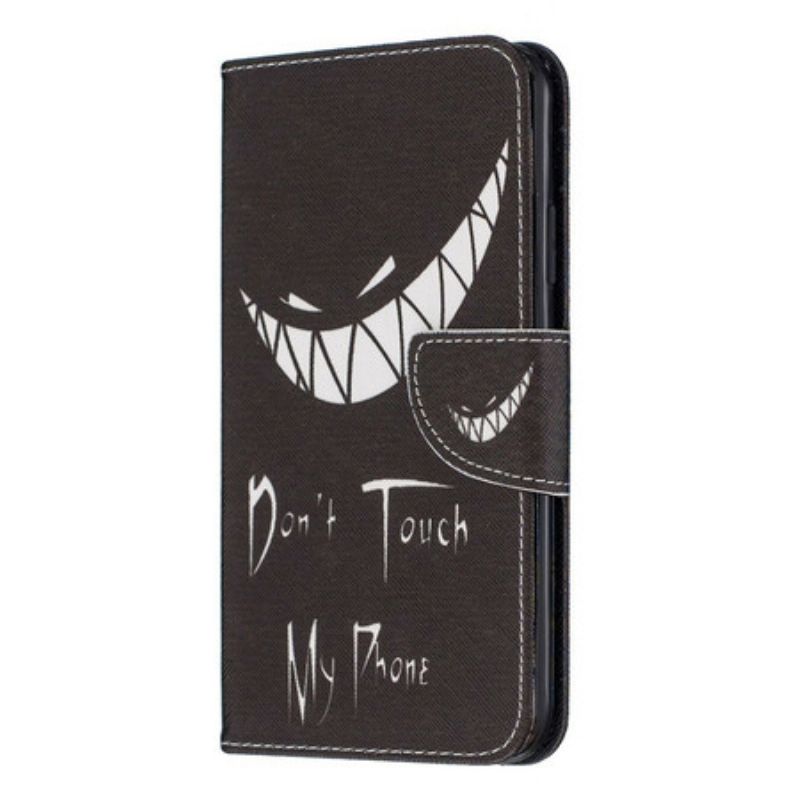 Kožené Puzdro iPhone 11 Pro Max Diabolský Telefón