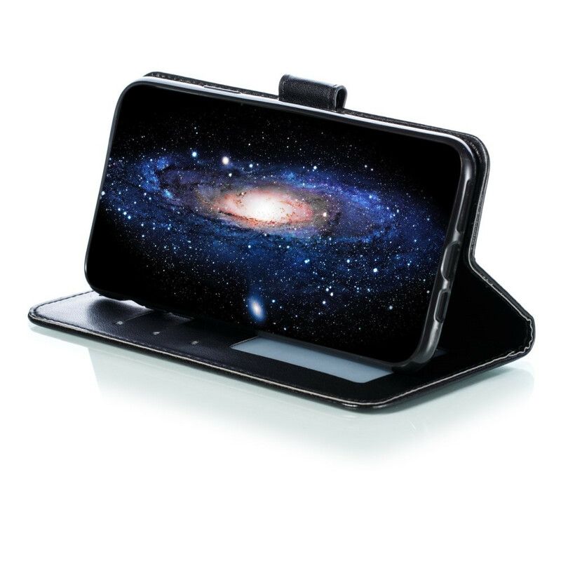 Kožené Puzdro iPhone 11 Pro Max Mandala S Plným Remienkom