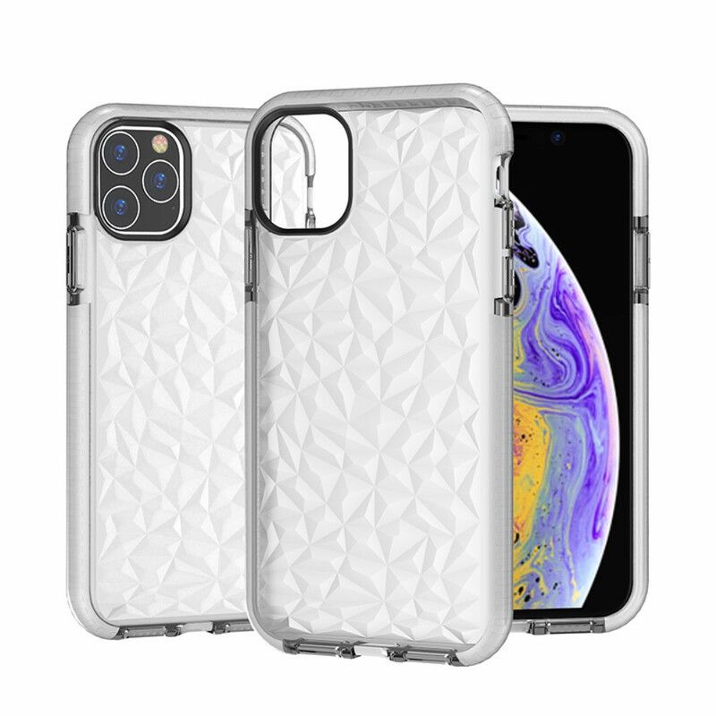 Kryt iPhone 11 Pro Max Bezšvová Diamantová Textúra