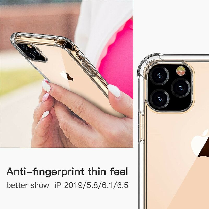 Kryt iPhone 11 Pro Max Transparentný Dizajn Leeu