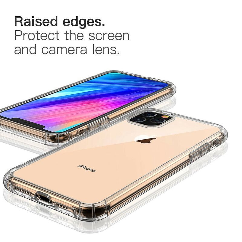 Kryt iPhone 11 Pro Max Transparentný Dizajn Leeu
