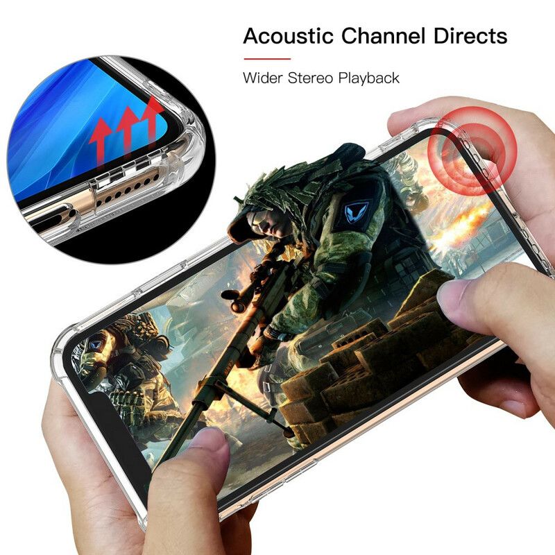 Kryt iPhone 11 Pro Max Transparentný Dizajn Leeu