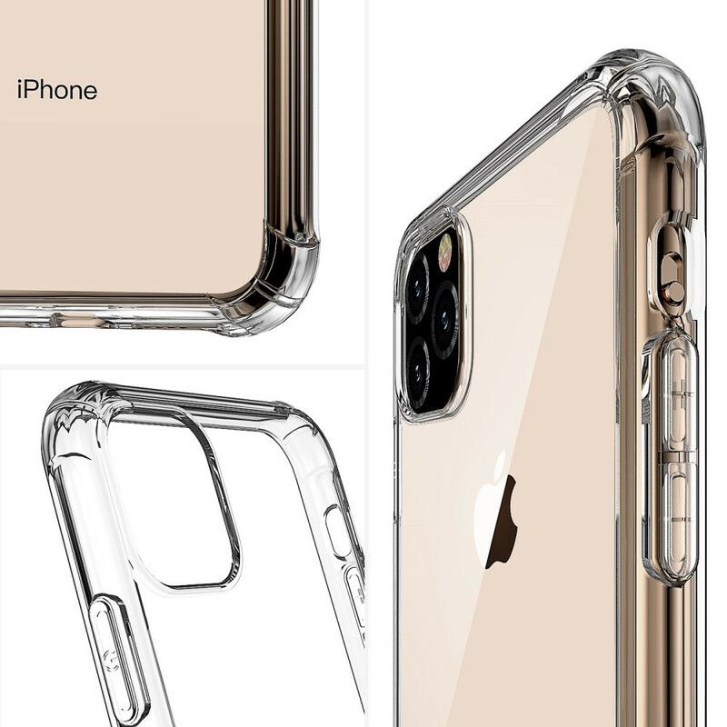 Kryt iPhone 11 Pro Max Transparentný Dizajn Leeu