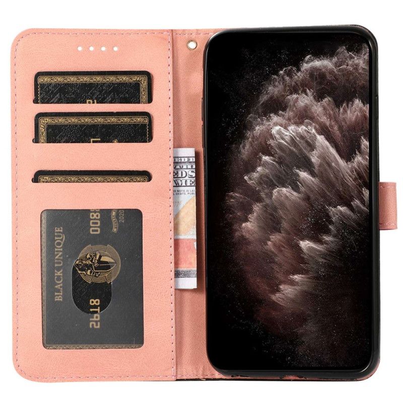 Flipové Puzdro Xiaomi Redmi Note 12 5G Dvojfarebný Remienok