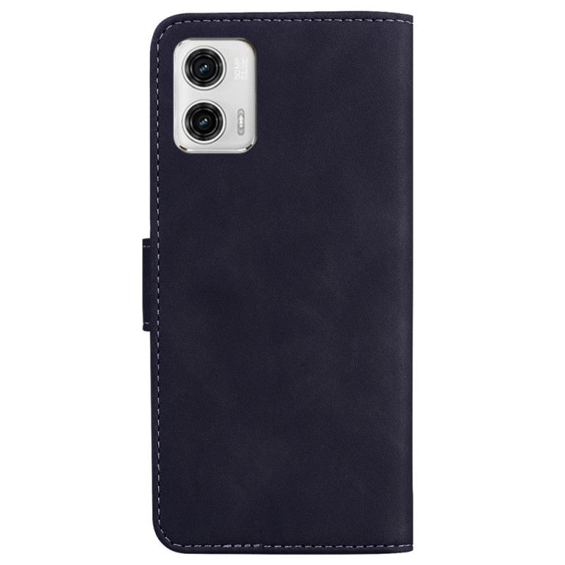 Kožené Puzdro Moto G73 5G Dizajn Motýľa