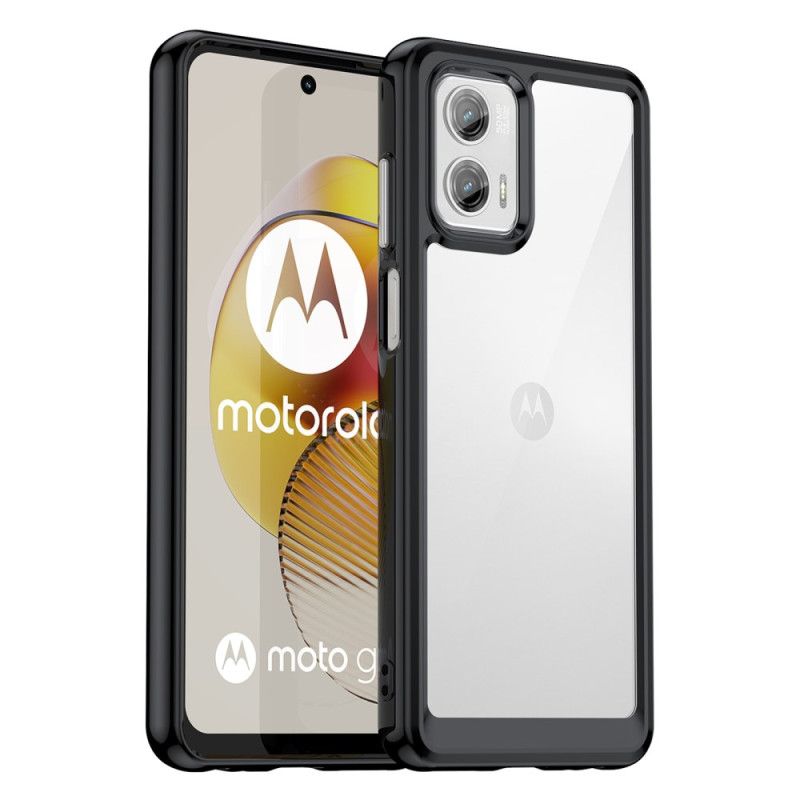 Kryt Moto G73 5G Transparentný Hybrid