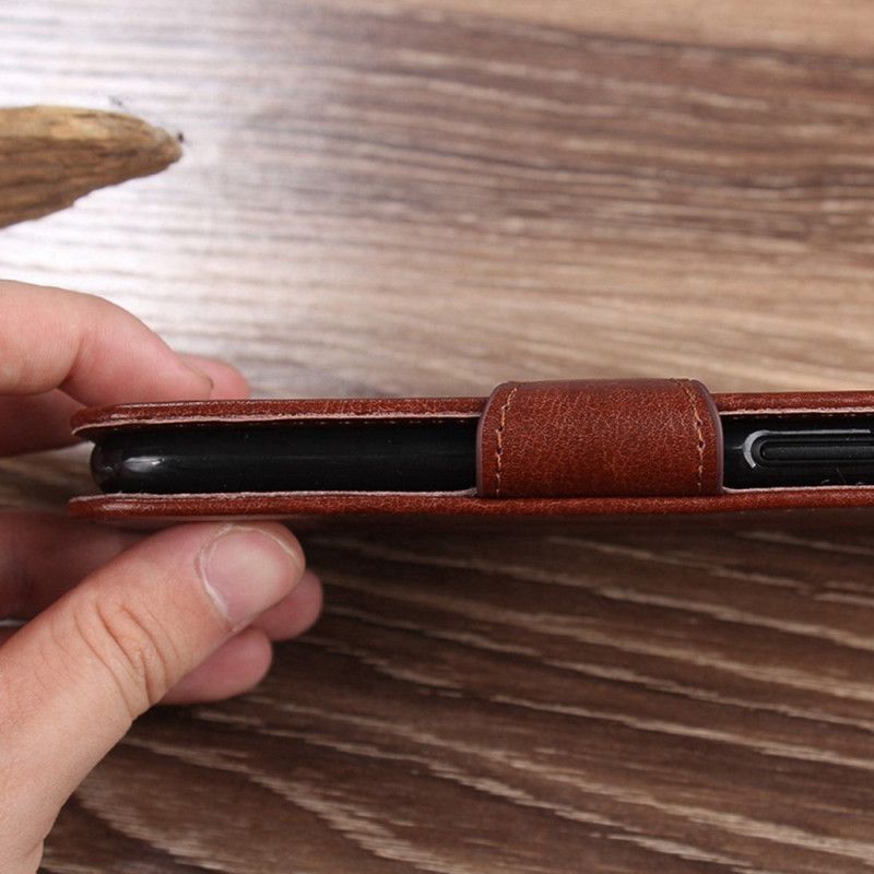 Flipové Puzdro Samsung Galaxy M13 Retro Umelá Koža