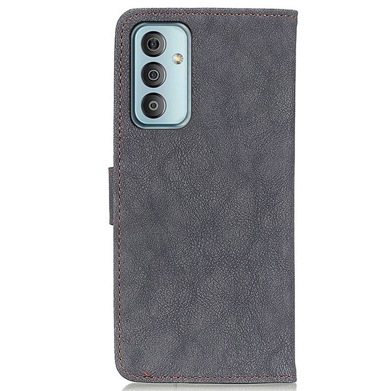 Kožené Puzdro Samsung Galaxy M13 Khazneh Štiepaná Koža